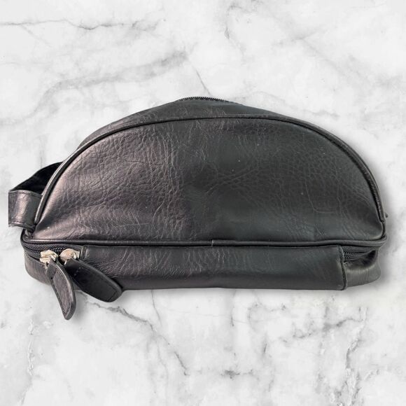 NWT Perry Ellis Men’s Faux Leather Travel Bag - Picture 3 of 8